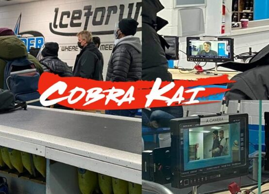Cobra Kai Season 4 on set picture. 
