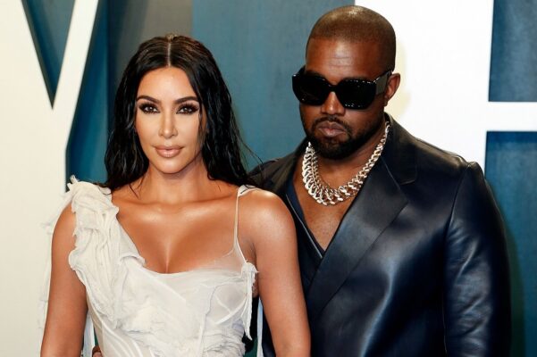 Kim Kardashian and West