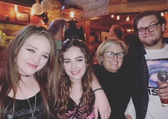 Mary Mouser Family